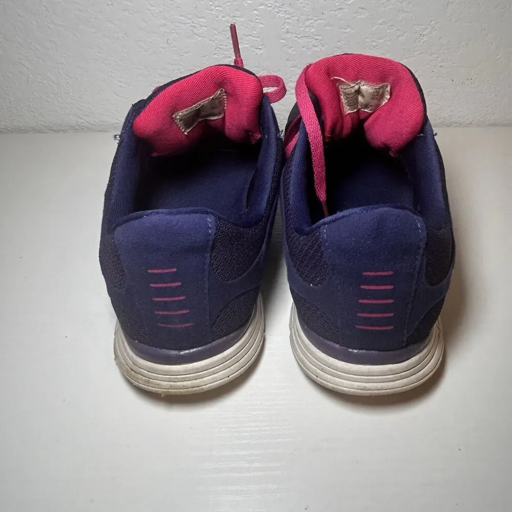 Womens DANSKIN NOW Purple w/ Pink Laces Athletic Shoes Size 11 Lightweight